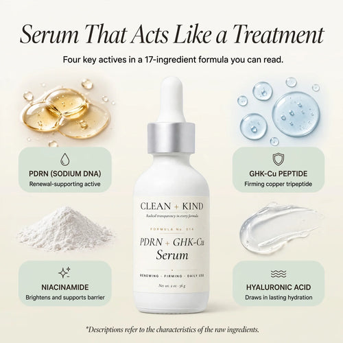 Clean + Kind Copper Peptide + PDRN Serum (2 oz)