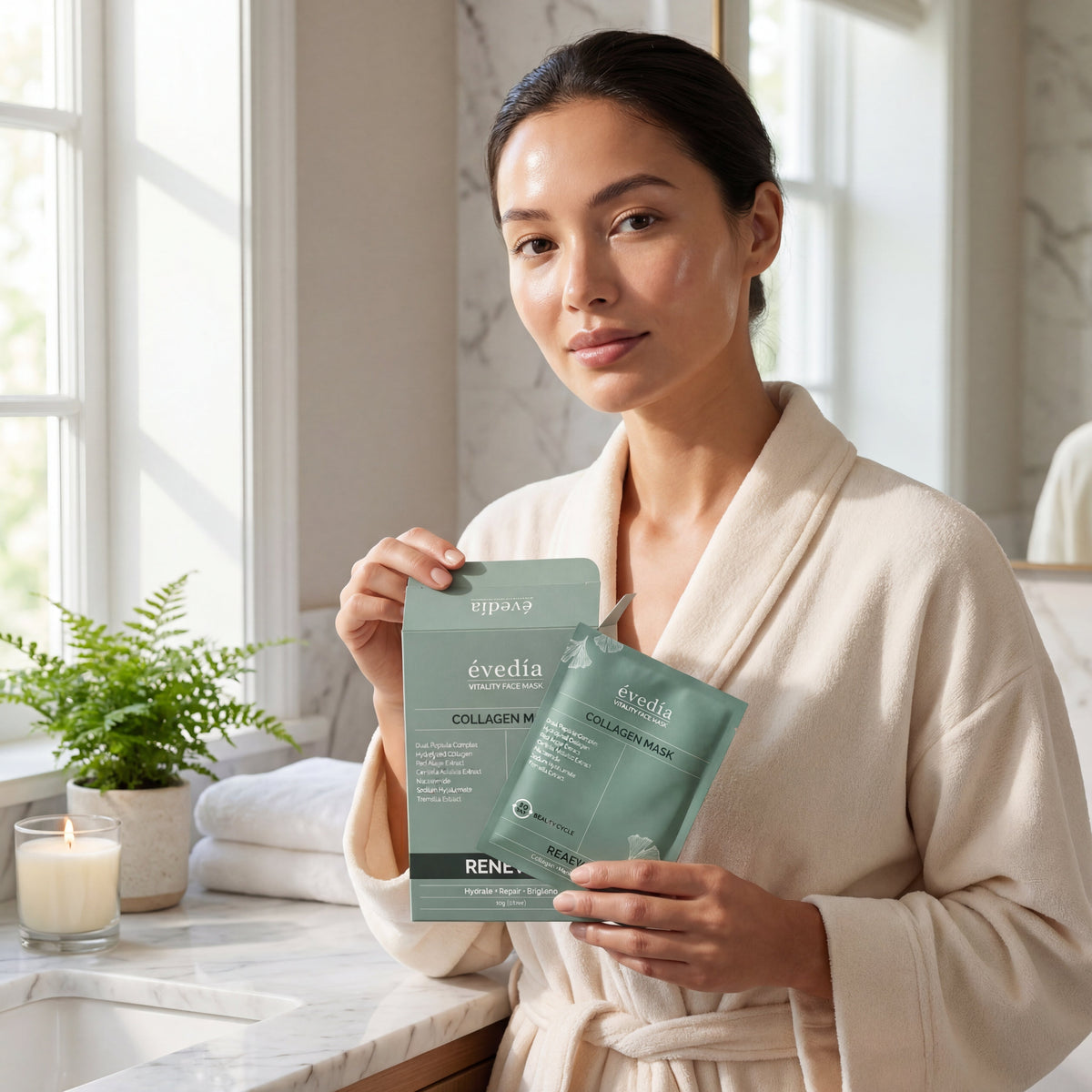 EVEDIA Collagen Renewal Mask (3 Pack)